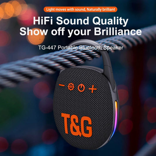 Caixa de Som Sem Fio com TWS e Rádio FM