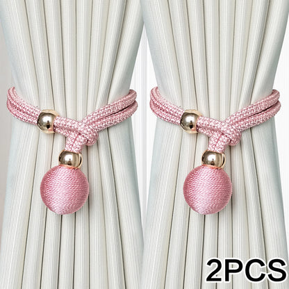 Amarras de Cortina – 2 Peças Luxuosas com Esferas Decorativas para Ambientes Clássicos e Modernos