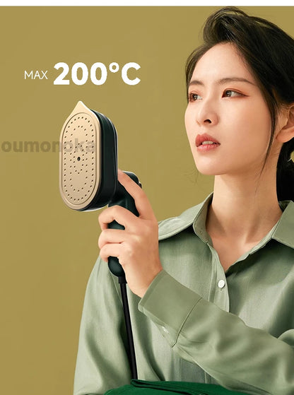 Mini Ferro de passar roupa a Vapor Vertical Portátil para Viagem