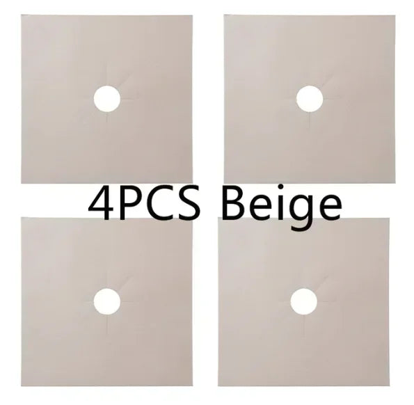 Protetores de Fogão FlameShield – Tapetes Resistentes ao Calor para Fogão a Gás, Protegendo Contra Derramamentos de Óleo e Alimentos