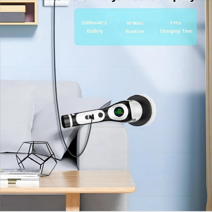 Escova de Limpeza Multifuncional Recarregável