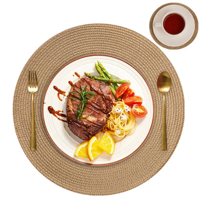 Conjunto  Decorativo de Jogos Americanos Antiderrapantes