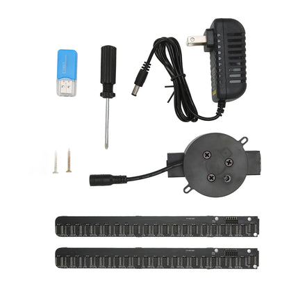 HoloView 3D Hologram Fan – Projetor WiFi de 16,5 polegadas com 224 LEDs para publicidade empresarial