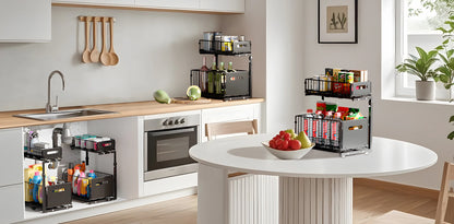 Prateleira Ajustável para Pia e Armário