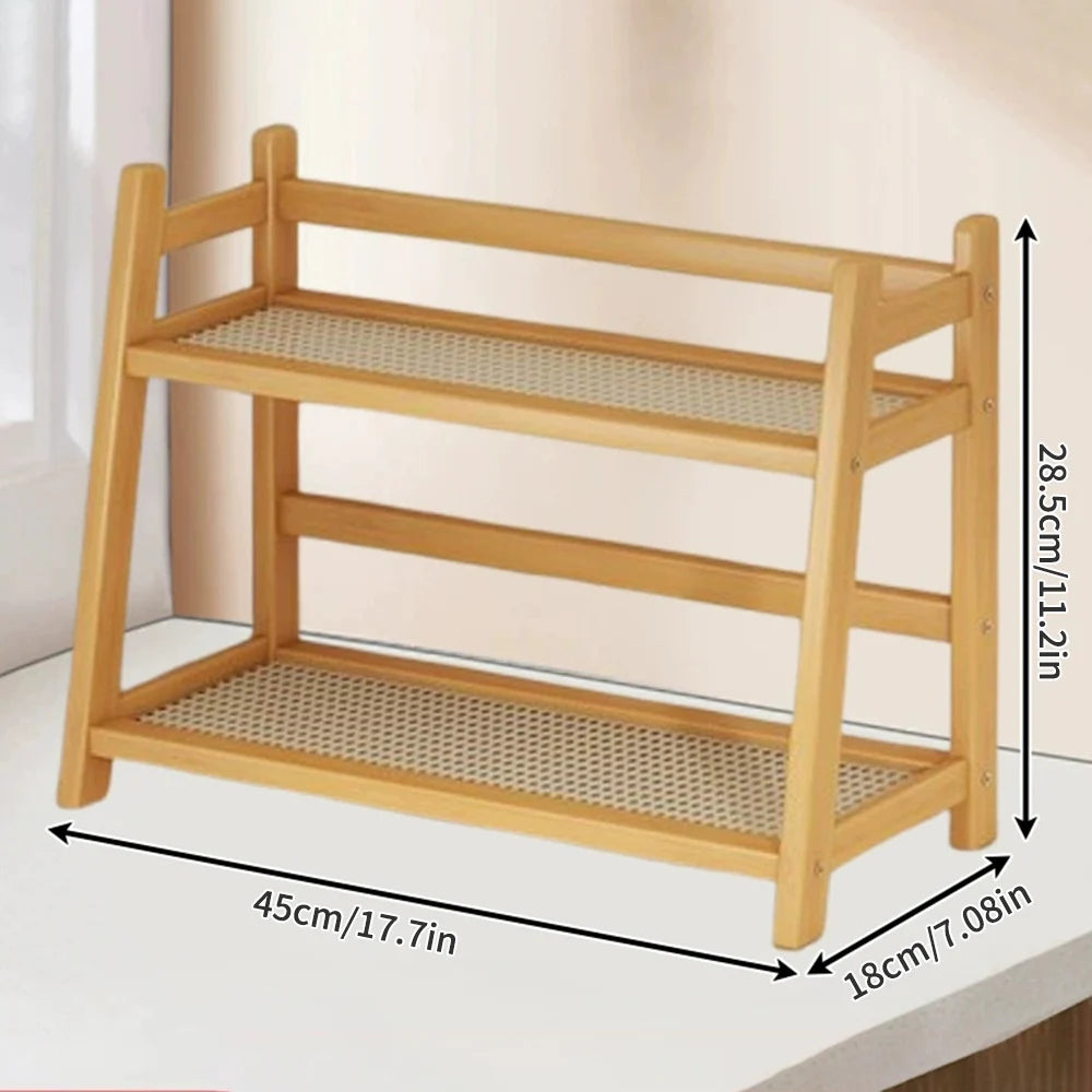 Organizador de Bancada em Bambu