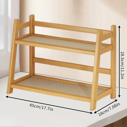Organizador de Bancada em Bambu
