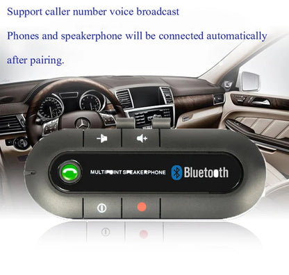 Kit Automotivo Bluetooth DriveTune – Alto-falante sem fio para chamadas em modo mãos-livres e receptor de áudio MP3